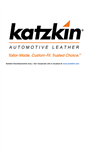Mobile Screenshot of katzkin2.com